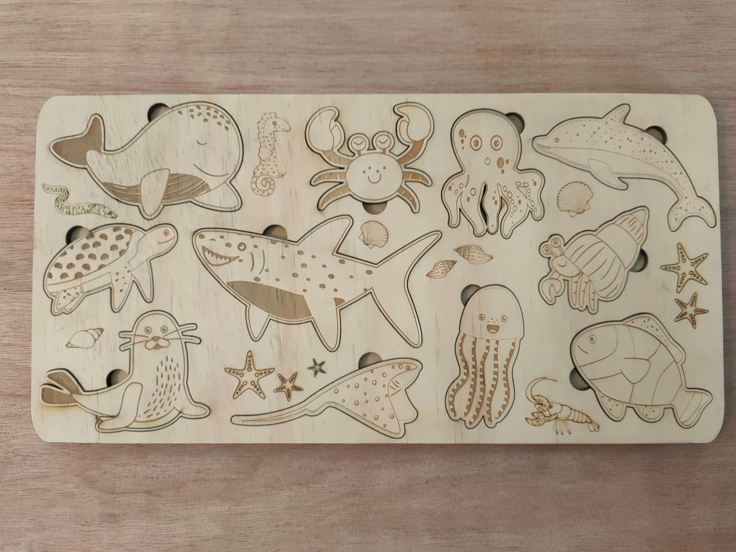 'Under the Sea' Wooden Kids Puzzle
