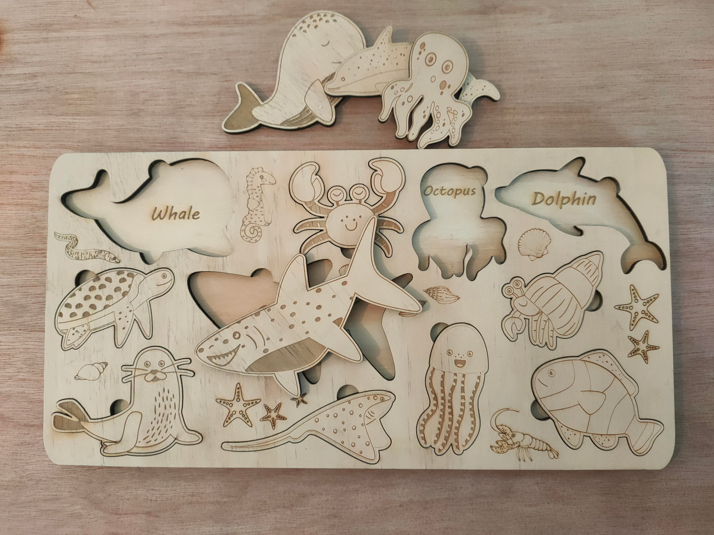 'Under the Sea' Wooden Kids Puzzle