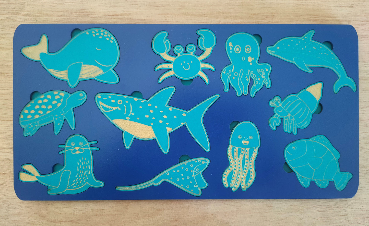 'Under the Sea' Wooden Kids Puzzle