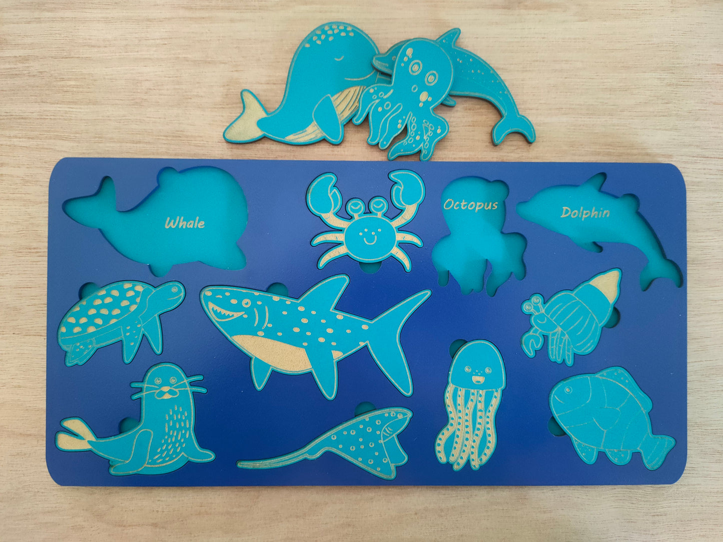 'Under the Sea' Wooden Kids Puzzle