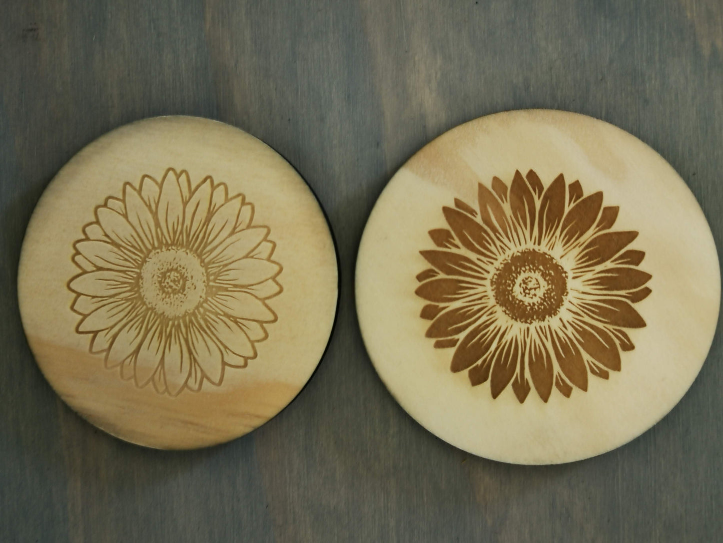 Flower Circle Coasters