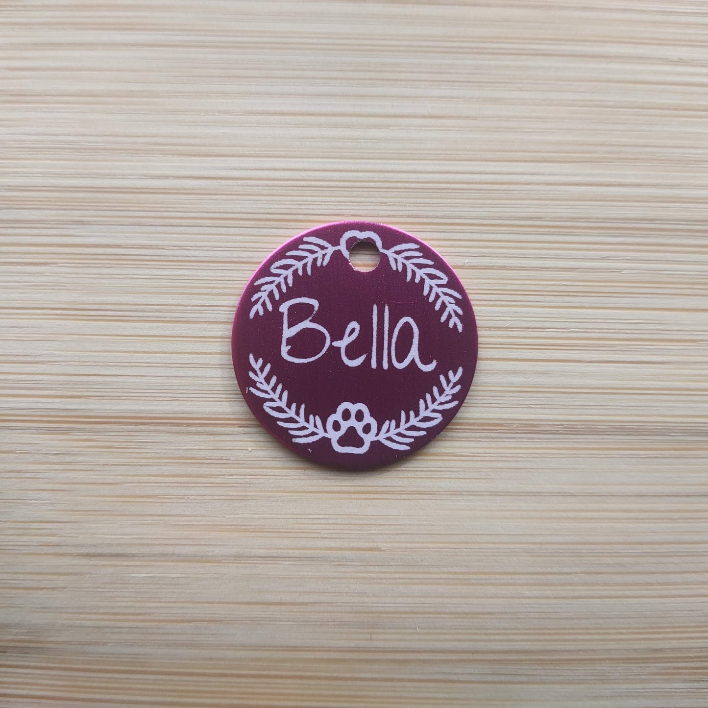 Circle Pet Tag