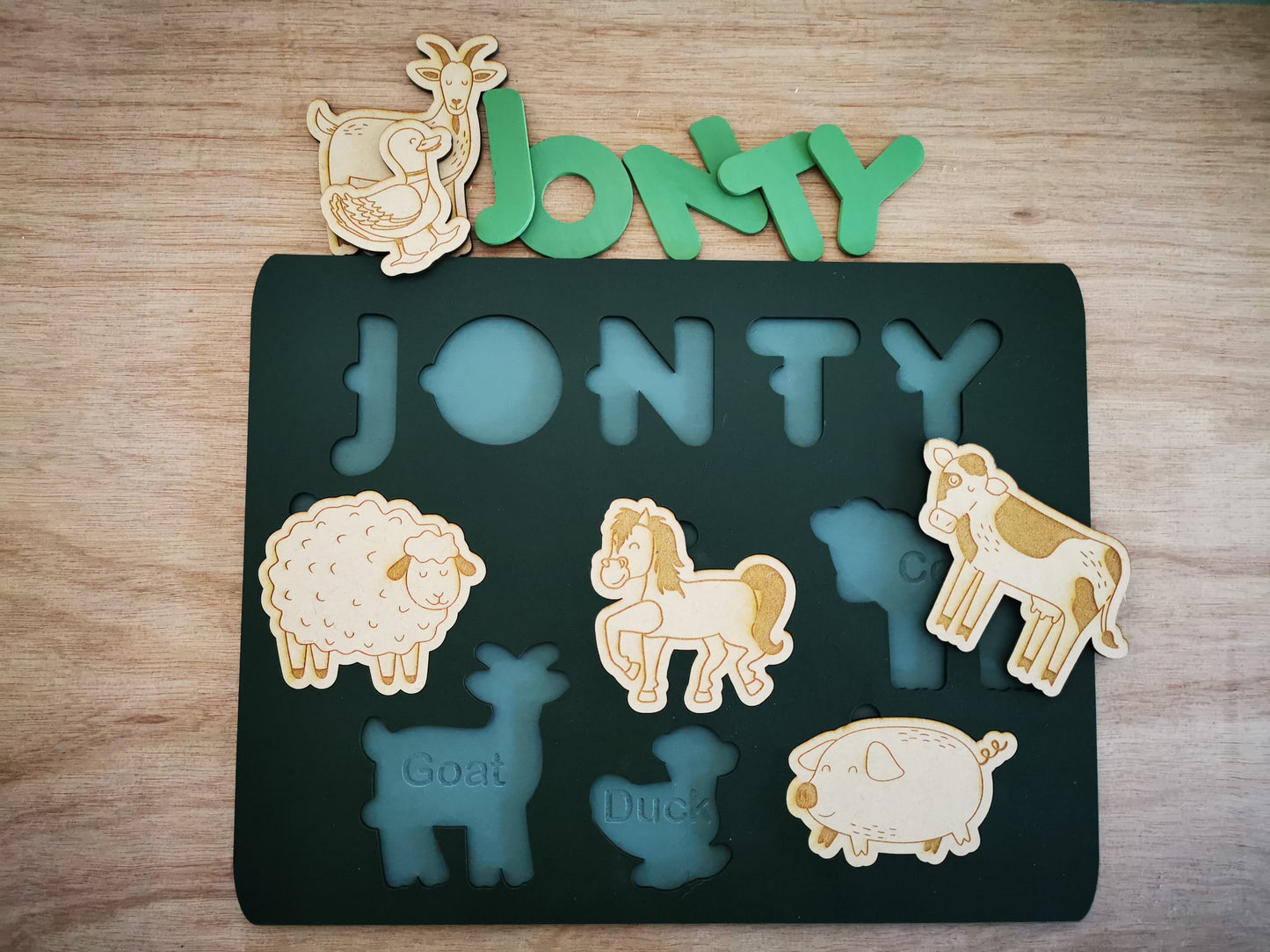 'On the Farm' Wooden Kids Puzzle