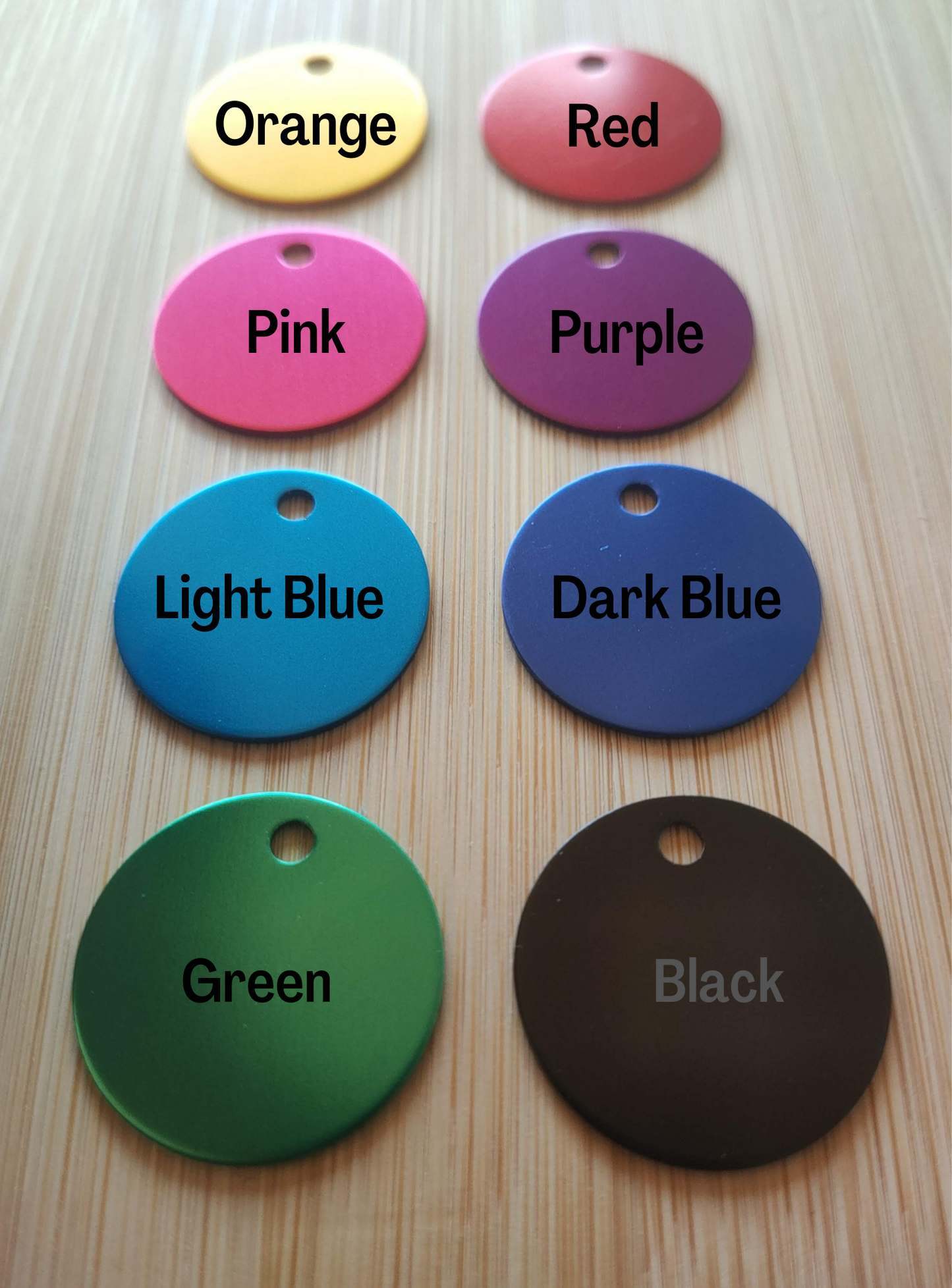 Circle Pet Tag
