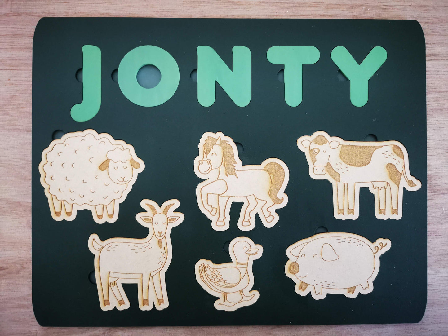 'On the Farm' Wooden Kids Puzzle