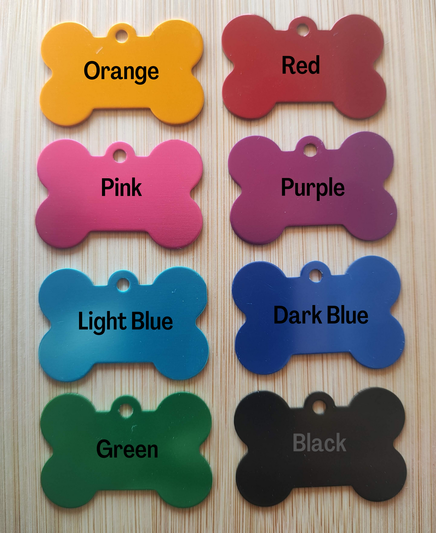 Bone Dog Tags